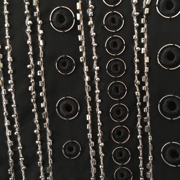 Parker Blair Embellished Black Sleeveless Cami Tank Top Size XS - Picture 6 of 14